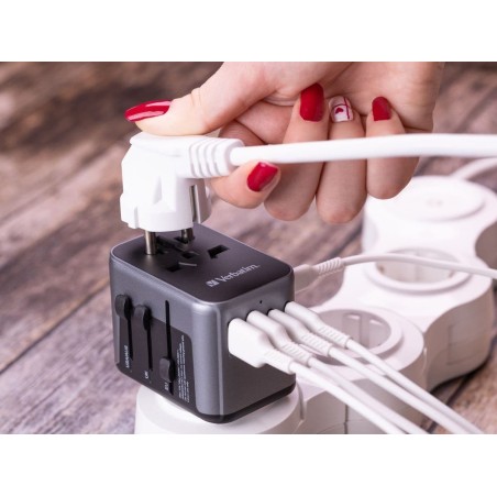 Verbatim 30W Power Supply Adapter - Efficient, Reliable, and Compact Charging Solution (SKU: 0023942495451)